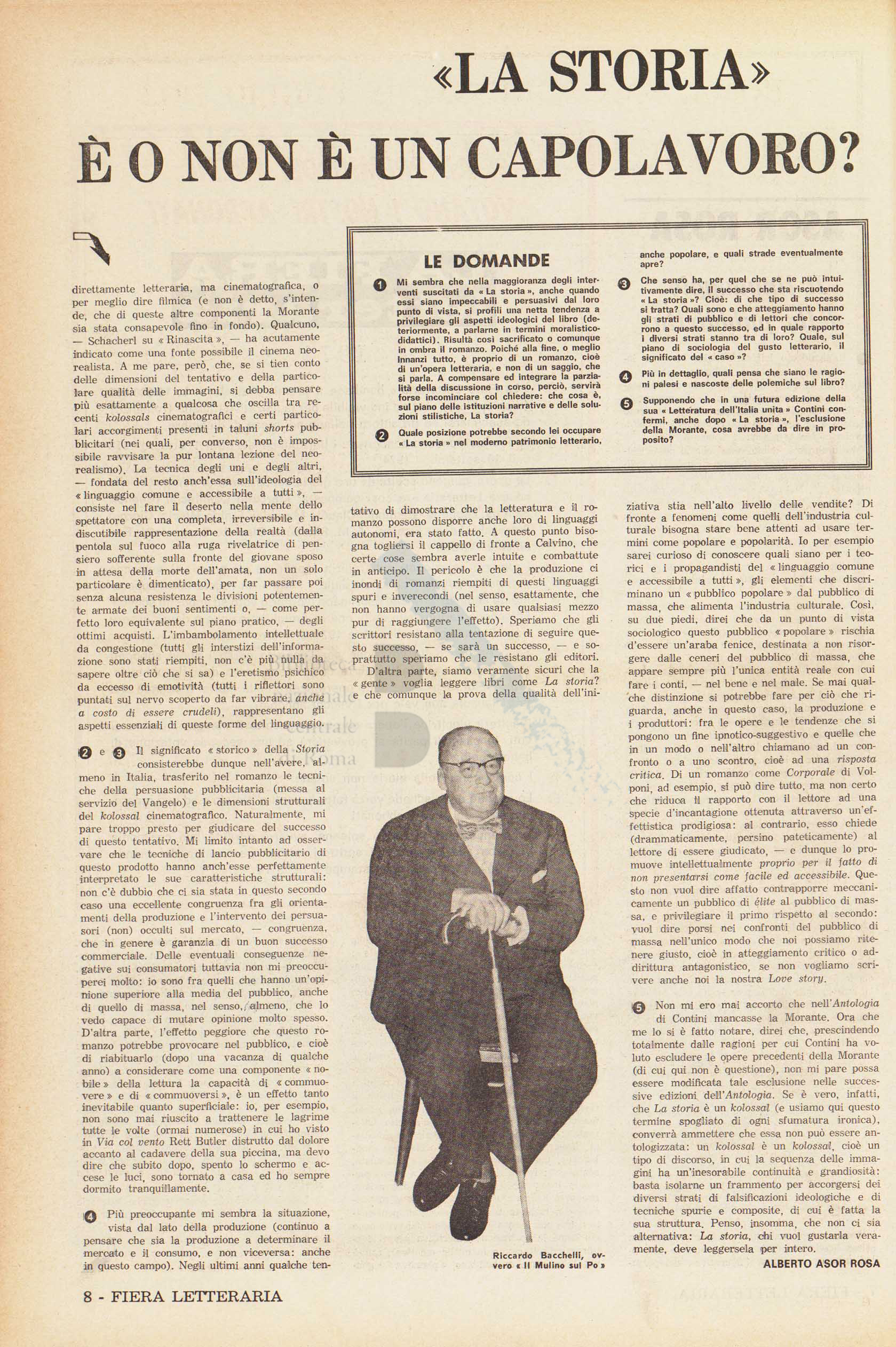 articoli critici sul romanzo La Storia di Elsa Morante pagina 7 di 13