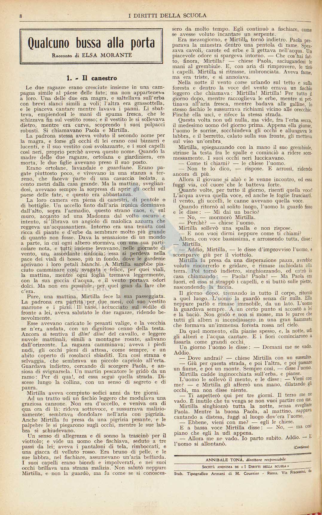 Qualcuno bussa alla porta. Pagina 2 di 34