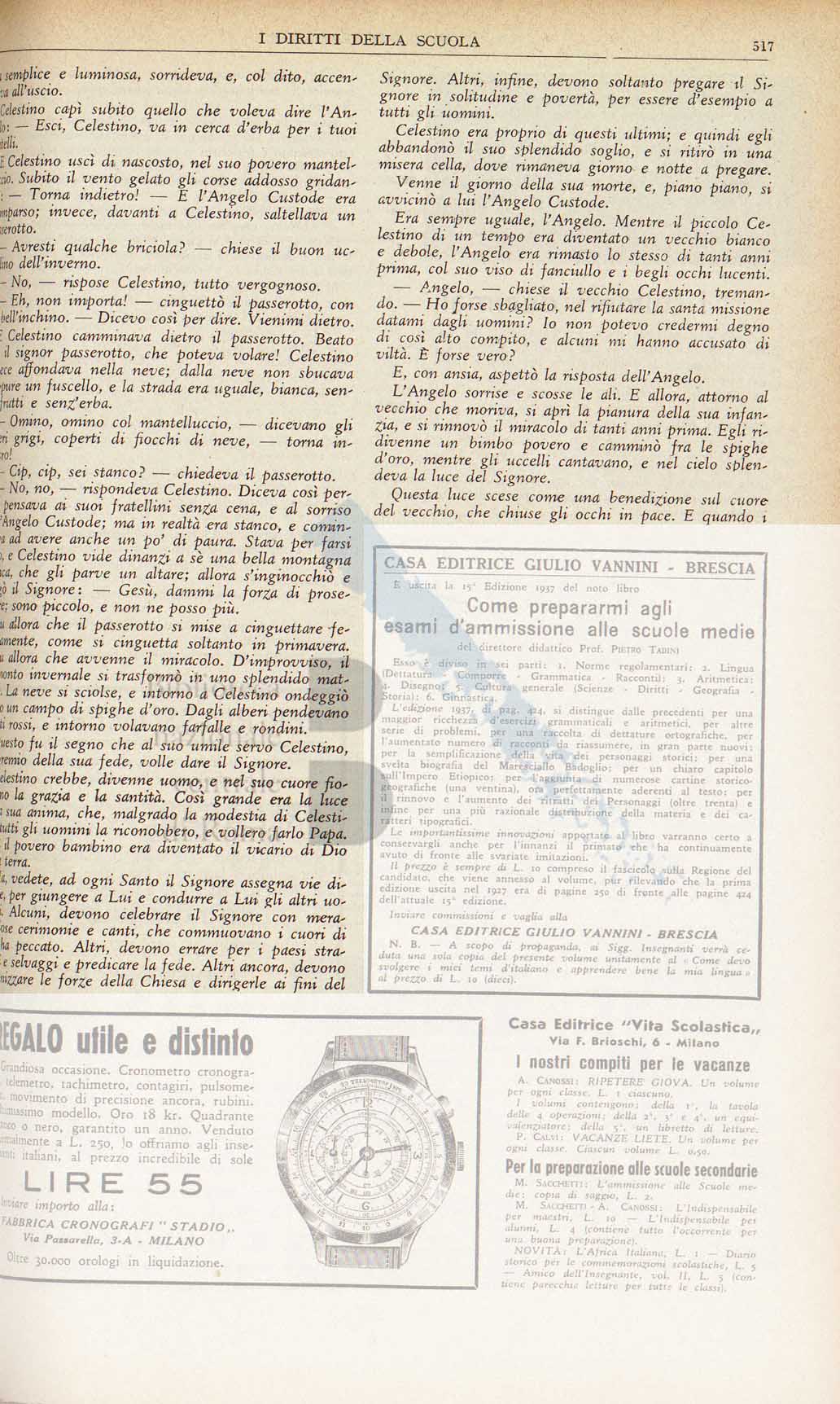 La leggenda di S. Celestino. Pagina 2 di 3