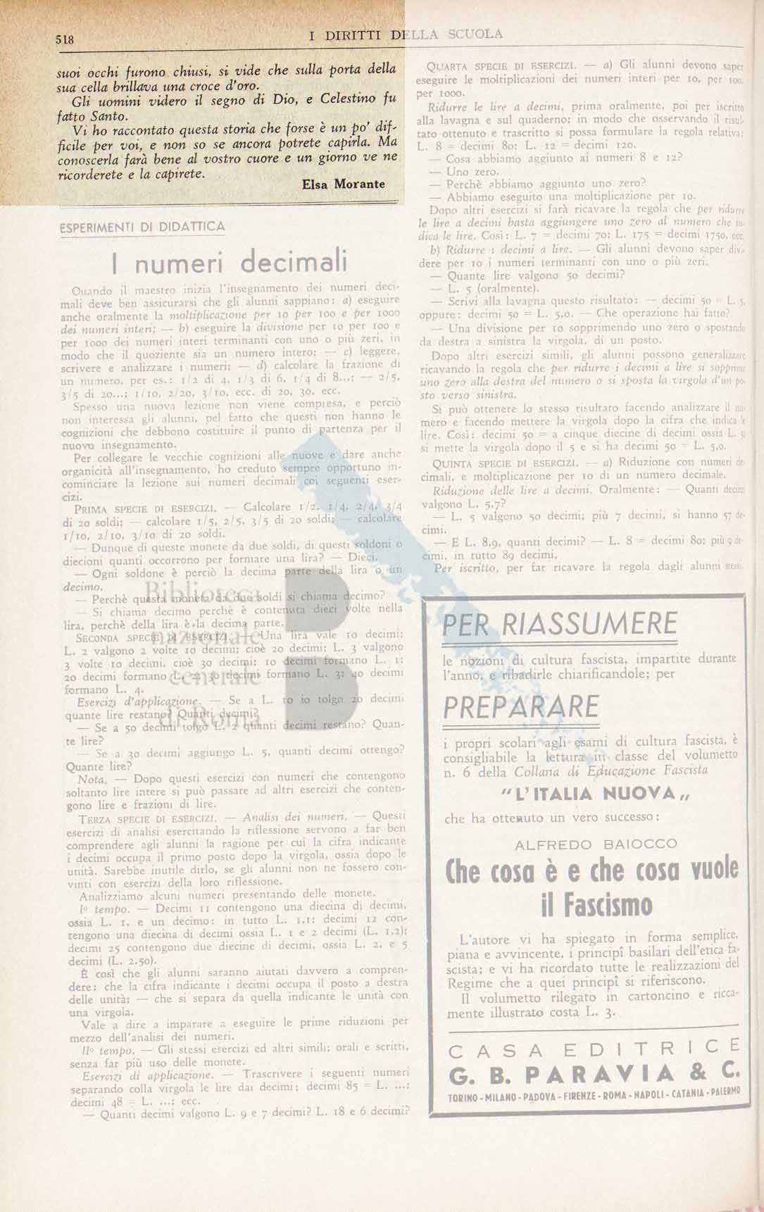 La leggenda di S. Celestino. Pagina 3 di 3