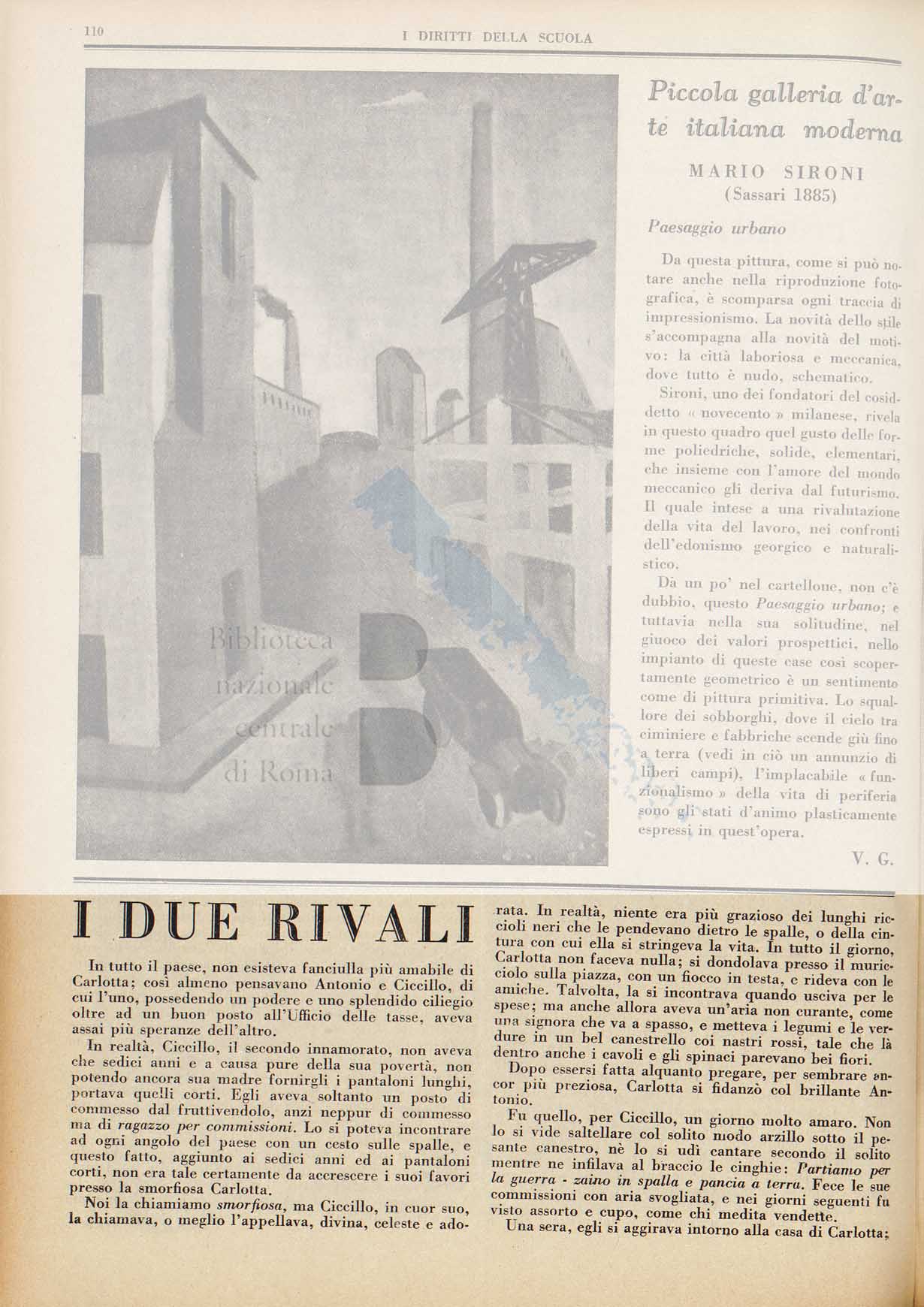 I due rivali. Pagina 1 di 2