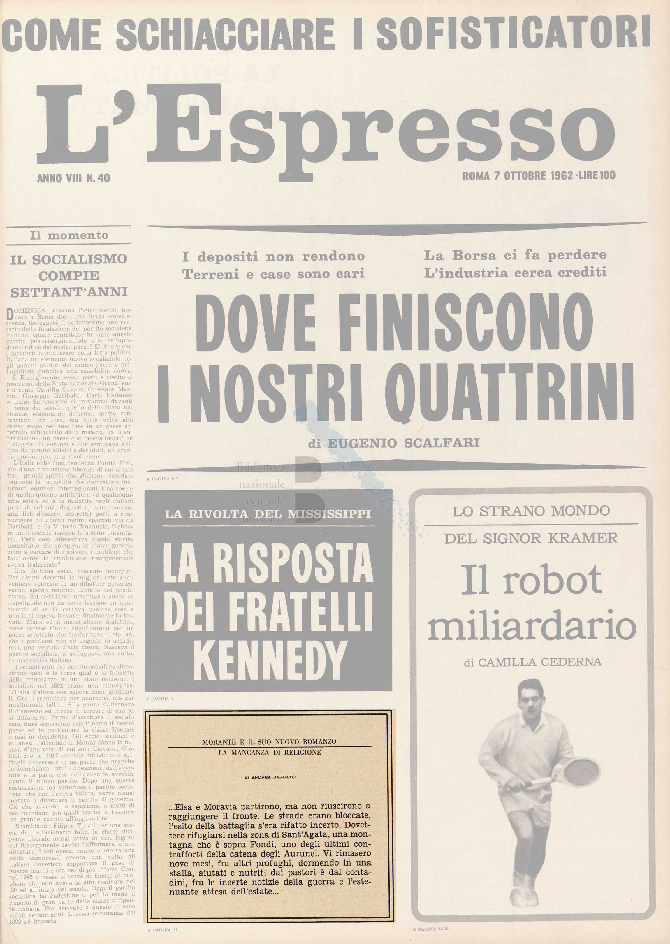 Intervista a Elsa Morante