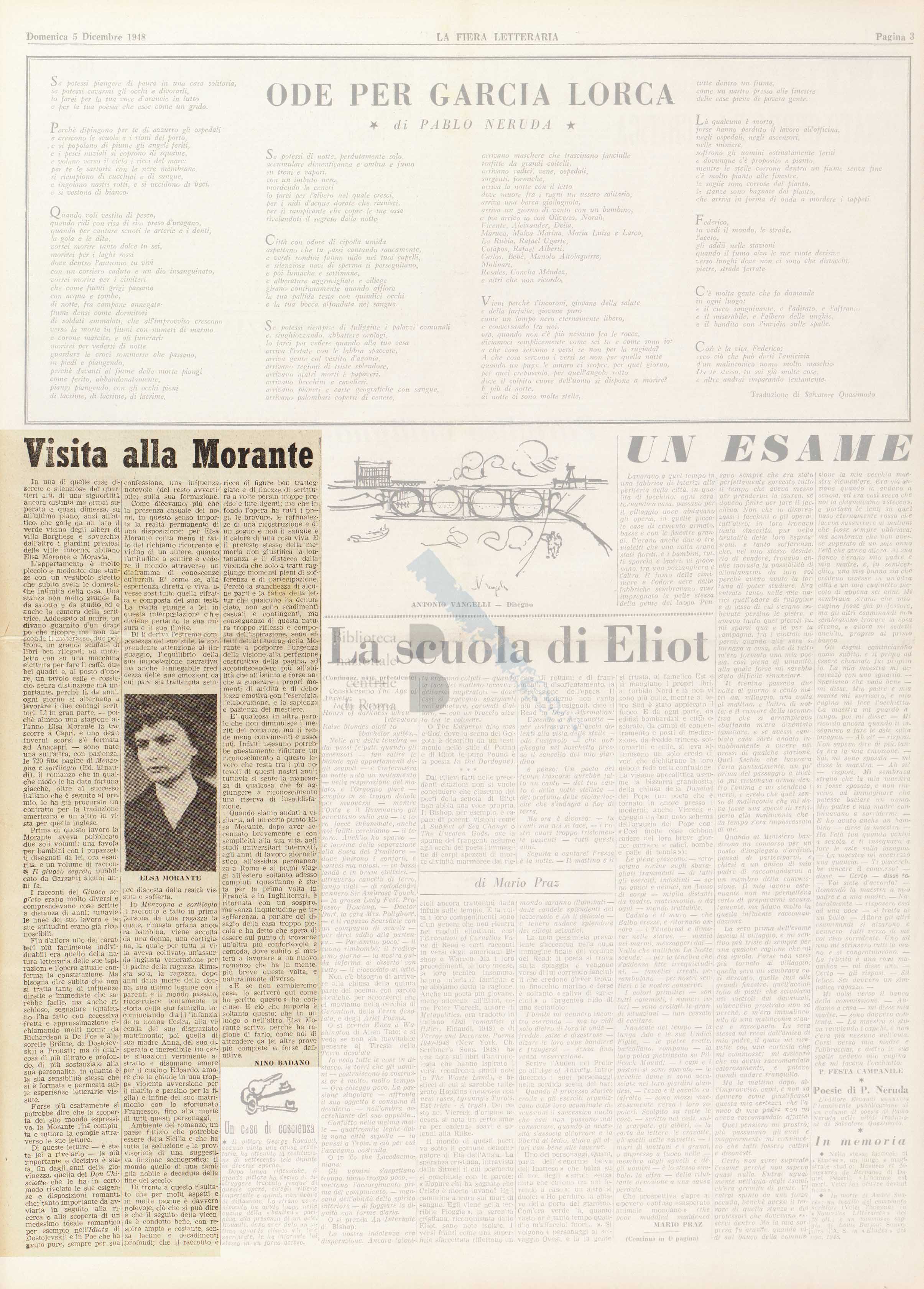 Intervista a Elsa Morante