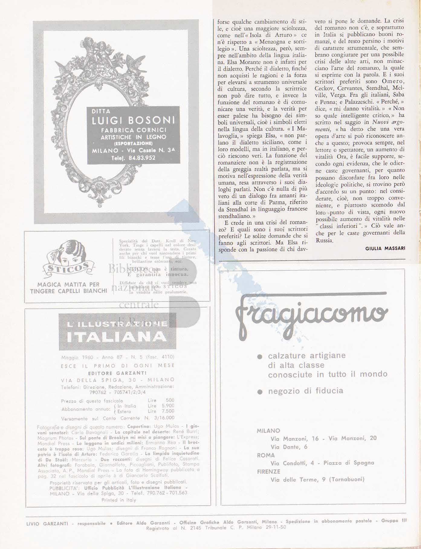 Intervista a Elsa Morante