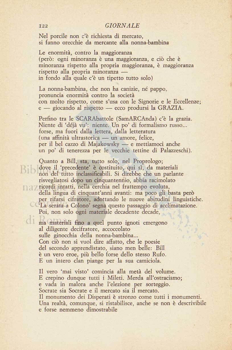 Articolo critico di Pier Paolo Pasolini su Il mondo salvato dai ragazzini di Elsa Morante