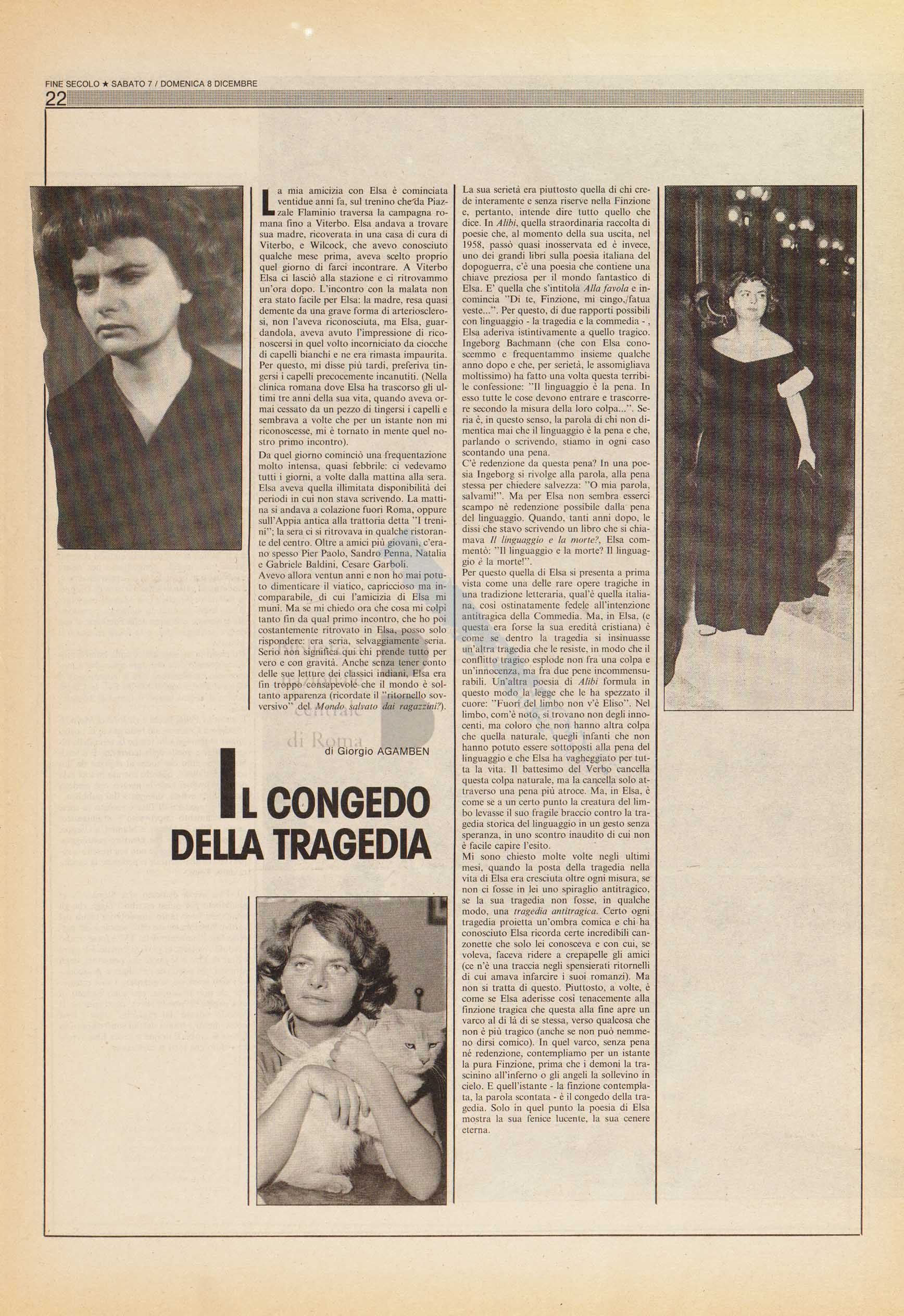 Raccolta di scritti e fotografie su Elsa Morante e la sua opera
